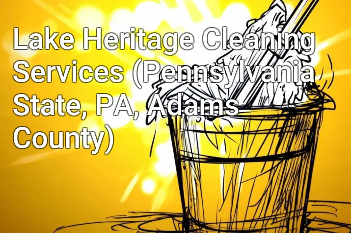 Lake Heritage Cleaning Services (Pennsylvania State, PA, Adams County)