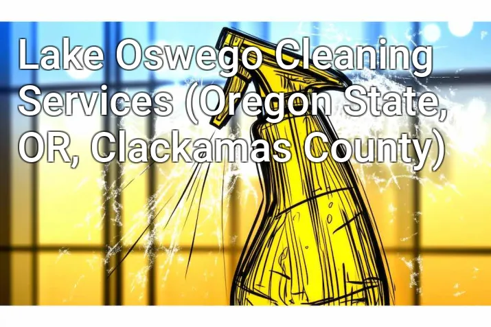Lake Oswego Cleaning Services (Oregon State, OR, Clackamas County)