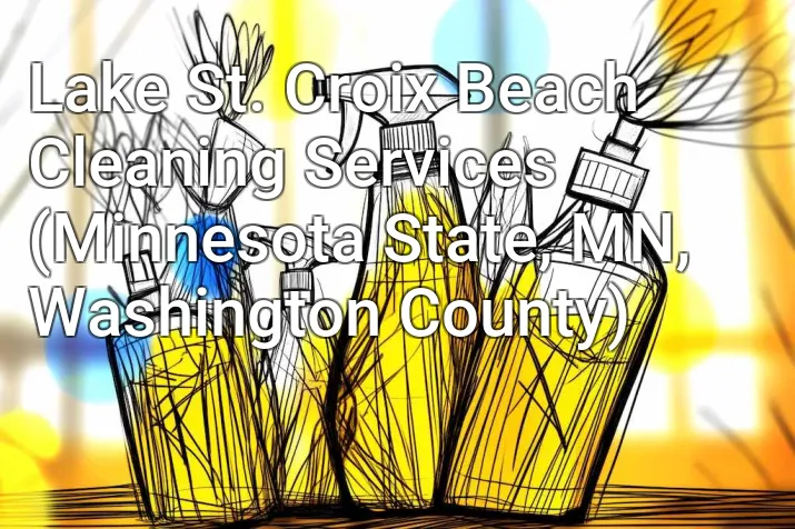 Lake St. Croix Beach Cleaning Services (Minnesota State, MN, Washington County)