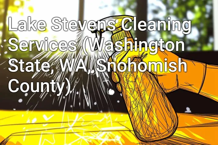 Lake Stevens Cleaning Services (Washington State, WA, Snohomish County)