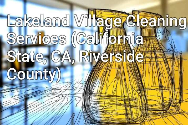 Lakeland Village Cleaning Services (California State, CA, Riverside County)