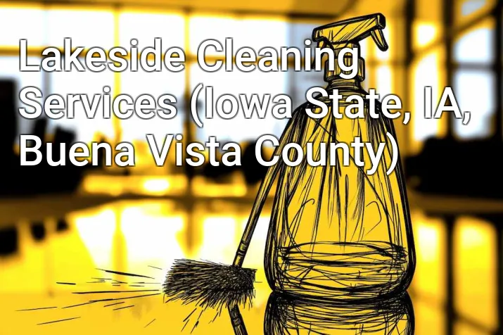 Lakeside Cleaning Services (Iowa State, IA, Buena Vista County)