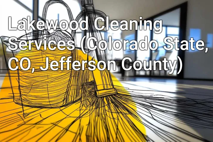 Lakewood Cleaning Services (Colorado State, CO, Jefferson County)