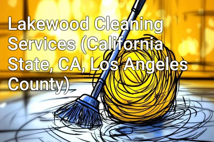 Lakewood Cleaning Services (California State, CA, Los Angeles County)