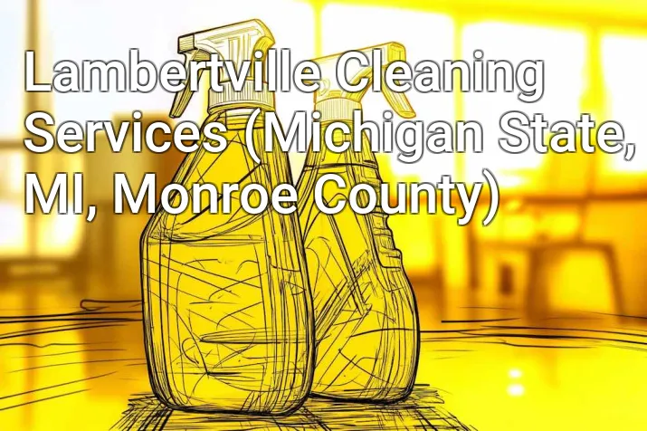 Lambertville Cleaning Services (Michigan State, MI, Monroe County)