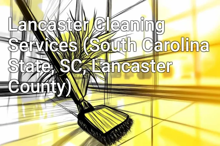 Lancaster Cleaning Services (South Carolina State, SC, Lancaster County)