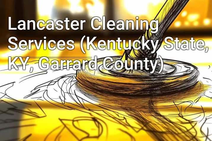Lancaster Cleaning Services (Kentucky State, KY, Garrard County)