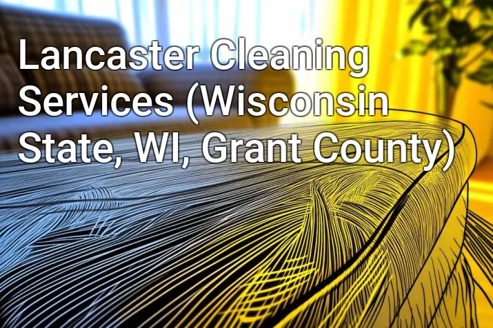 Lancaster Cleaning Services (Wisconsin State, WI, Grant County)