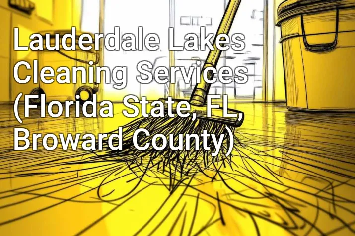 Lauderdale Lakes Cleaning Services (Florida State, FL, Broward County)