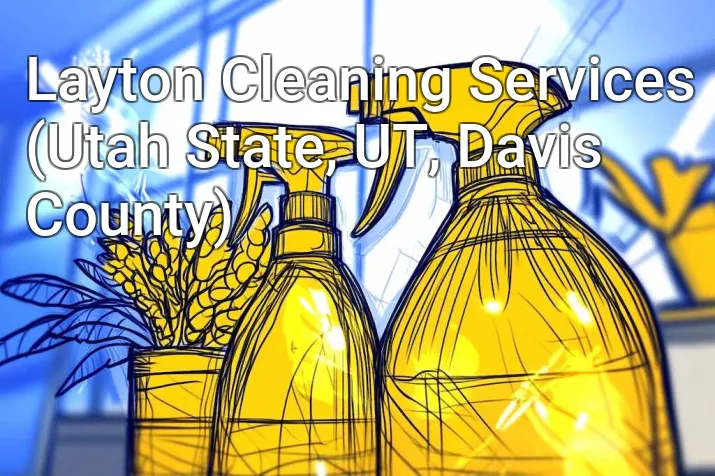 Layton Cleaning Services (Utah State, UT, Davis County)