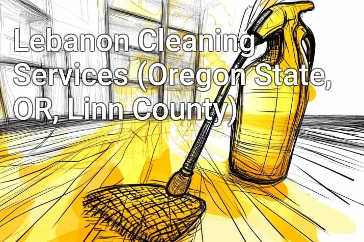 Lebanon Cleaning Services (Oregon State, OR, Linn County)