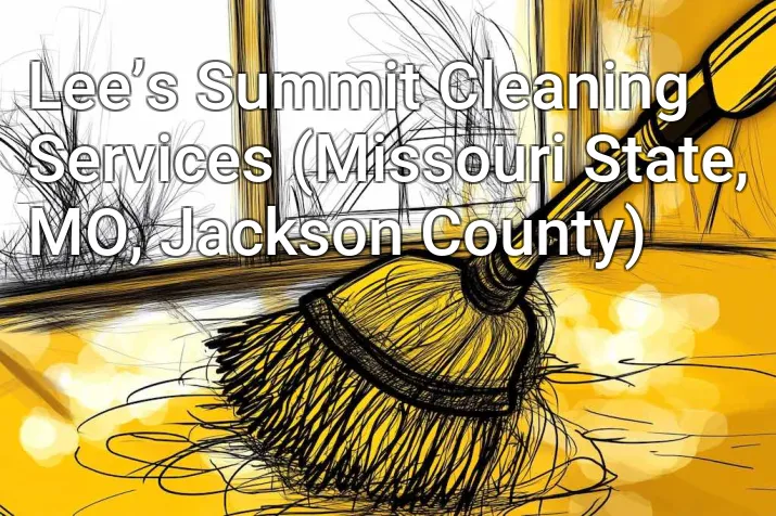 Lee’s Summit Cleaning Services (Missouri State, MO, Jackson County)