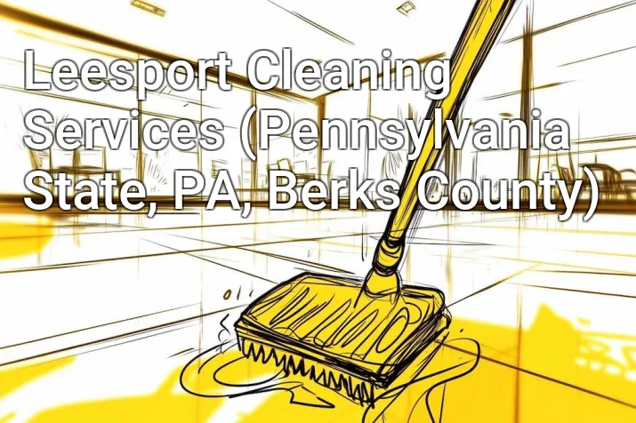 Leesport Cleaning Services (Pennsylvania State, PA, Berks County)