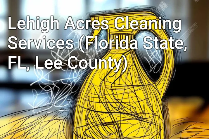 Lehigh Acres Cleaning Services (Florida State, FL, Lee County)