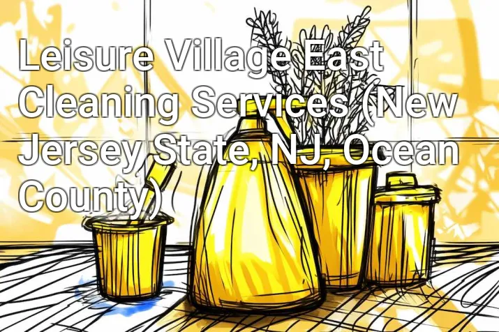 Leisure Village East Cleaning Services (New Jersey State, NJ, Ocean County)