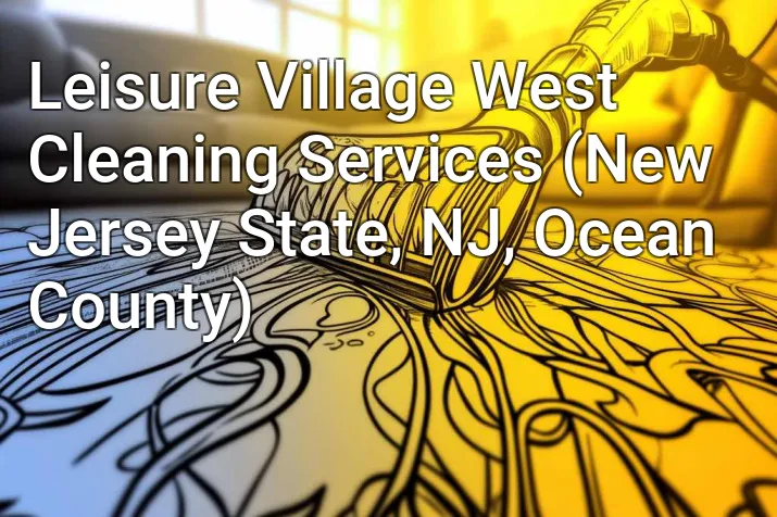 Leisure Village West Cleaning Services (New Jersey State, NJ, Ocean County)