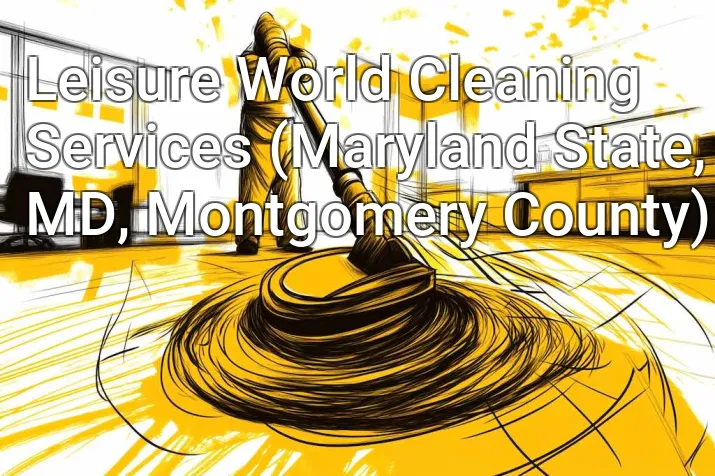 Leisure World Cleaning Services (Maryland State, MD, Montgomery County)