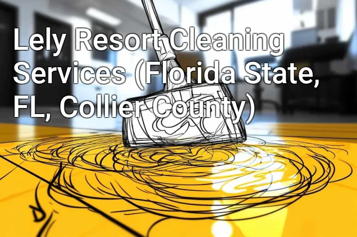 Lely Resort Cleaning Services (Florida State, FL, Collier County)