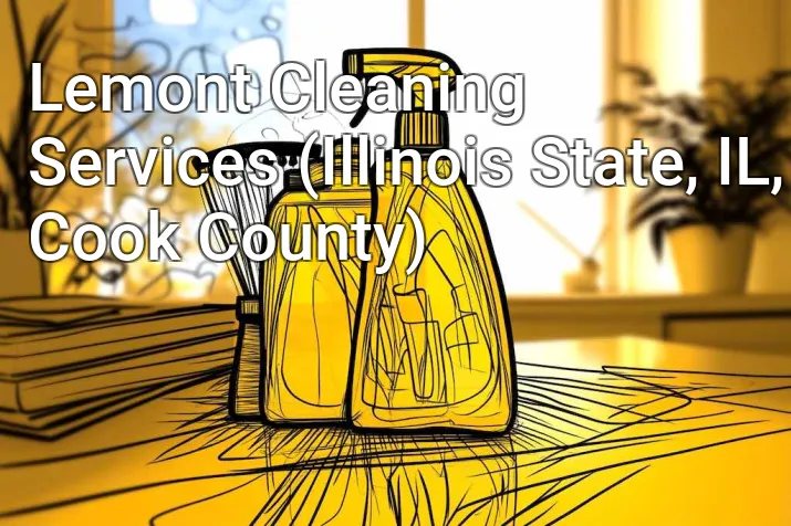 Lemont Cleaning Services (Illinois State, IL, Cook County)