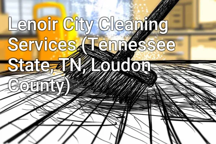 Lenoir City Cleaning Services (Tennessee State, TN, Loudon County)