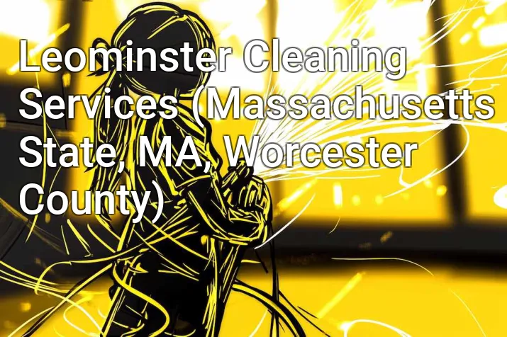 Leominster Cleaning Services (Massachusetts State, MA, Worcester County)