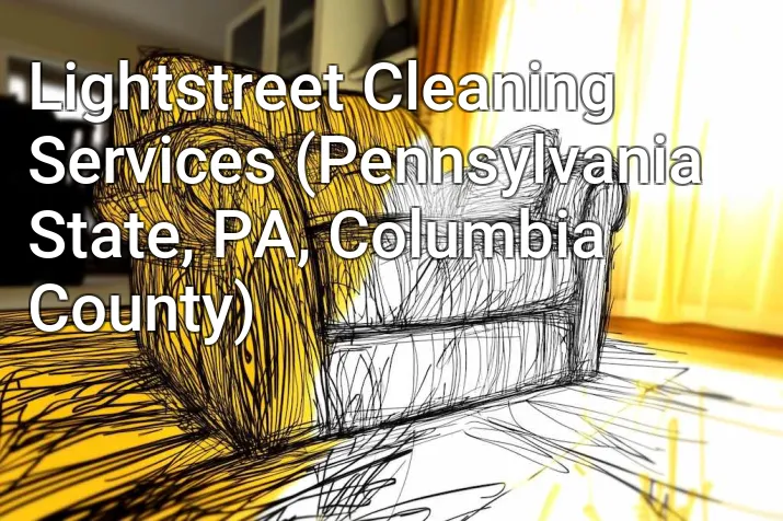 Lightstreet Cleaning Services (Pennsylvania State, PA, Columbia County)