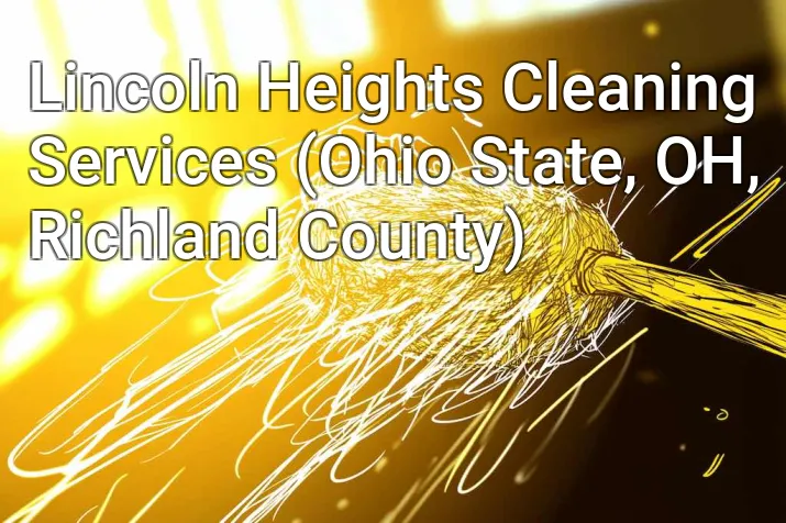 Lincoln Heights Cleaning Services (Ohio State, OH, Richland County)