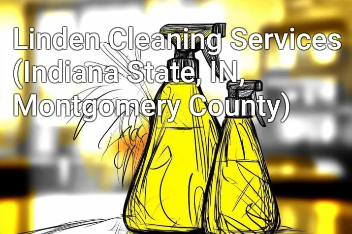 Linden Cleaning Services (Indiana State, IN, Montgomery County)