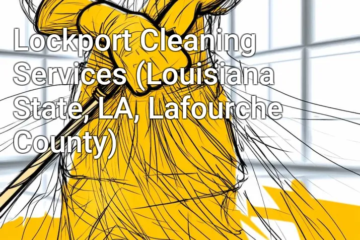 Lockport Cleaning Services (Louisiana State, LA, Lafourche County)