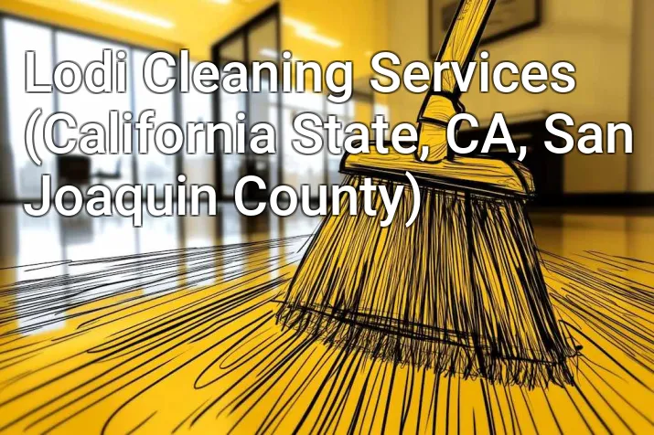 Lodi Cleaning Services (California State, CA, San Joaquin County)