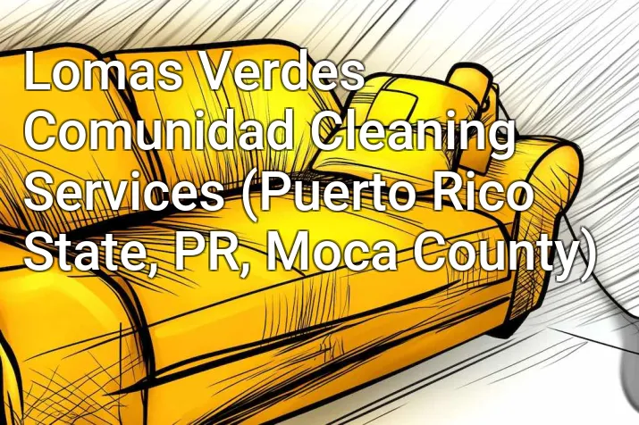 Lomas Verdes Comunidad Cleaning Services (Puerto Rico State, PR, Moca County)