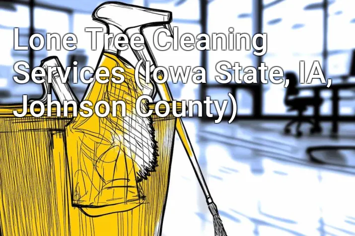 Lone Tree Cleaning Services (Iowa State, IA, Johnson County)