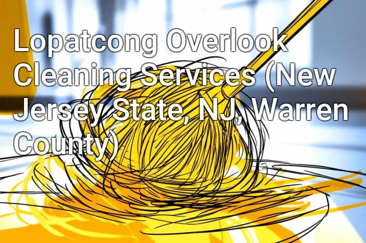 Lopatcong Overlook Cleaning Services (New Jersey State, NJ, Warren County)