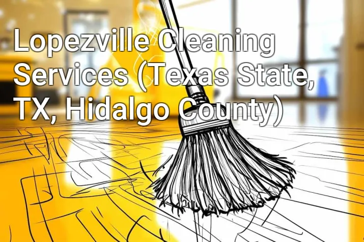Lopezville Cleaning Services (Texas State, TX, Hidalgo County)