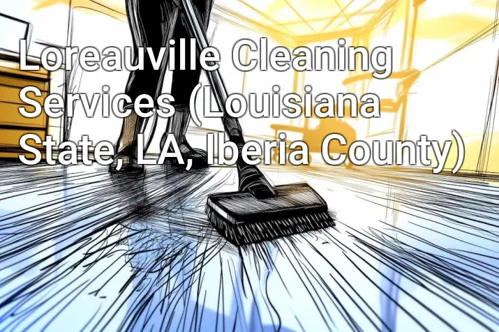 Loreauville Cleaning Services (Louisiana State, LA, Iberia County)