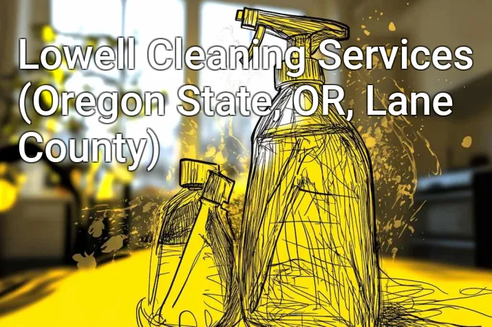 Lowell Cleaning Services (Oregon State, OR, Lane County)
