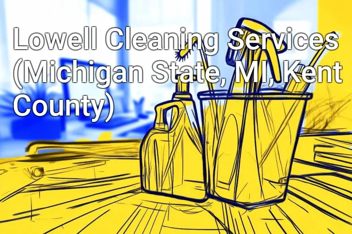 Lowell Cleaning Services (Michigan State, MI, Kent County)