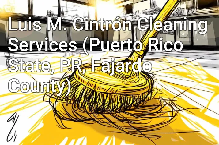 Luis M. Cintrón Cleaning Services (Puerto Rico State, PR, Fajardo County)