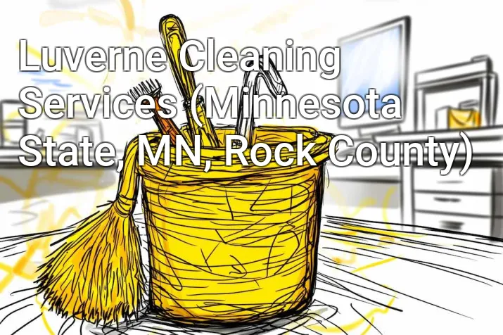 Luverne Cleaning Services (Minnesota State, MN, Rock County)