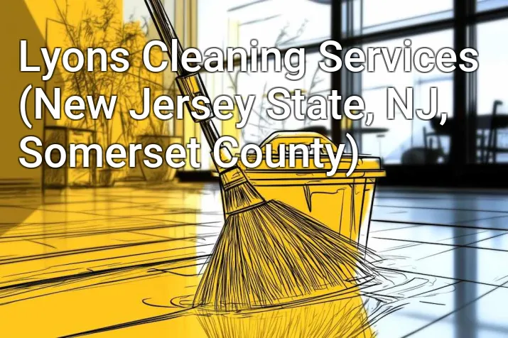 Lyons Cleaning Services (New Jersey State, NJ, Somerset County)