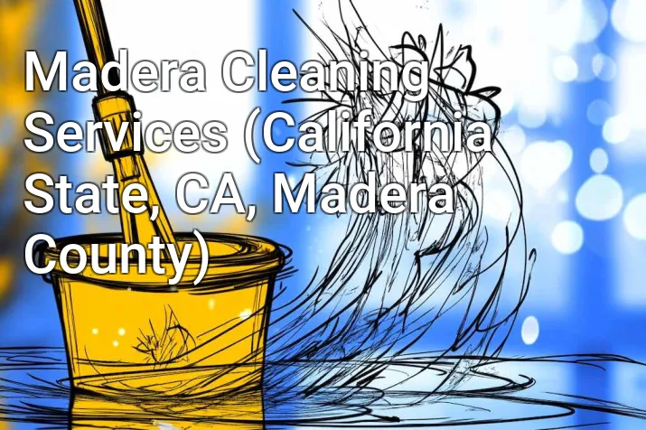 Madera Cleaning Services (California State, CA, Madera County)