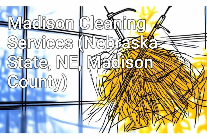 Madison Cleaning Services (Nebraska State, NE, Madison County)