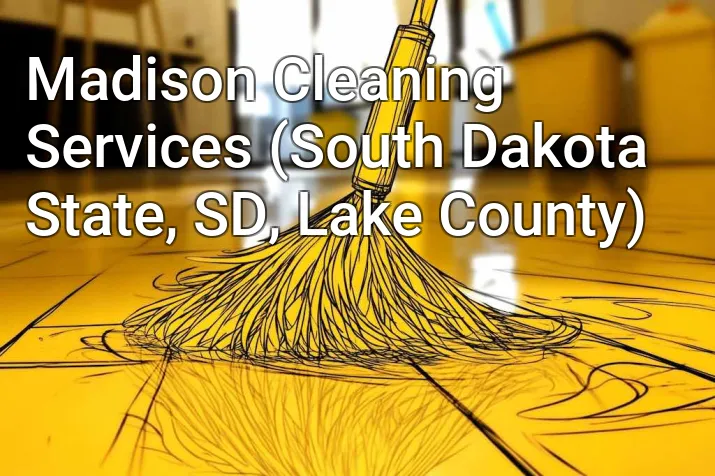 Madison Cleaning Services (South Dakota State, SD, Lake County)