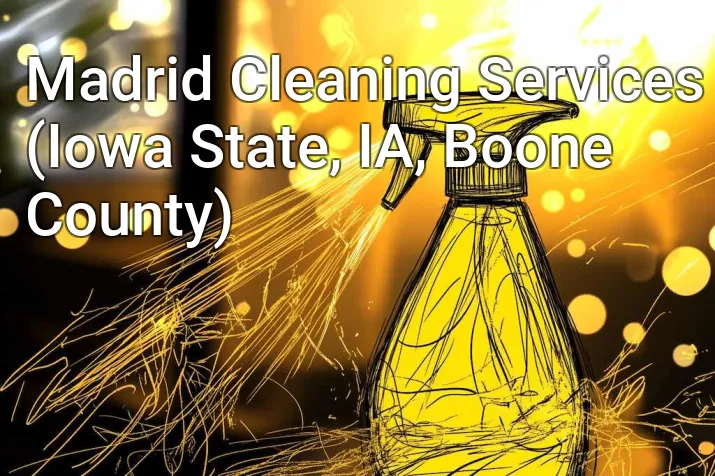 Madrid Cleaning Services (Iowa State, IA, Boone County)