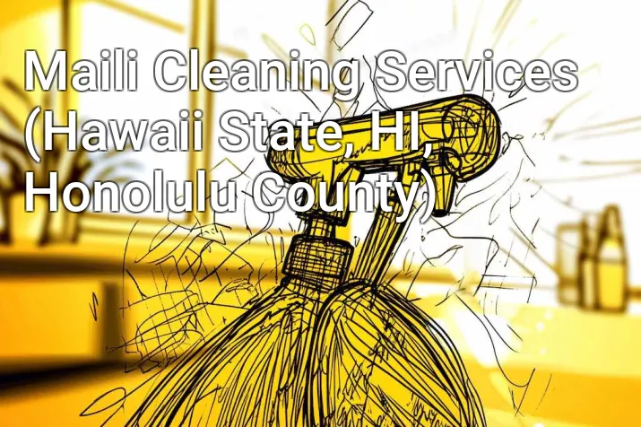 Maili Cleaning Services (Hawaii State, HI, Honolulu County)