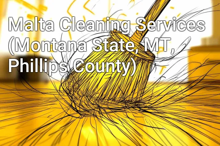 Malta Cleaning Services (Montana State, MT, Phillips County)