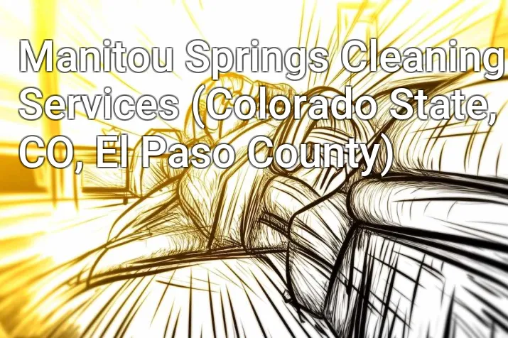 Manitou Springs Cleaning Services (Colorado State, CO, El Paso County)