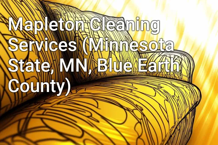 Mapleton Cleaning Services (Minnesota State, MN, Blue Earth County)