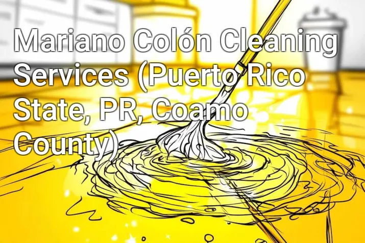 Mariano Colón Cleaning Services (Puerto Rico State, PR, Coamo County)