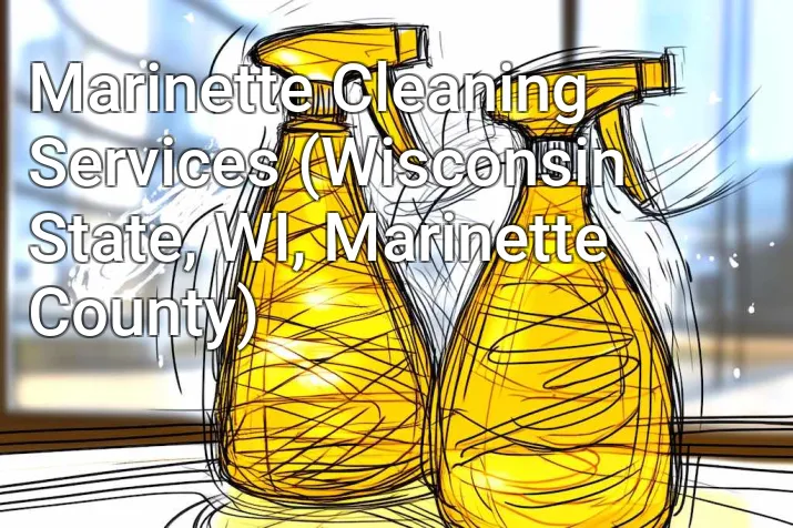 Marinette Cleaning Services (Wisconsin State, WI, Marinette County)